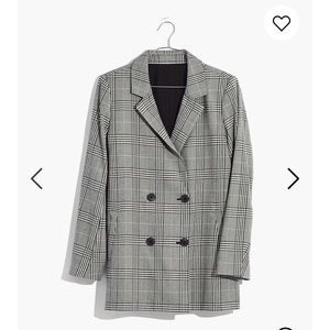 Madewell Caldwell Double Breasted Blazer
